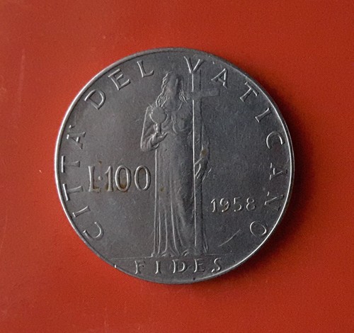 100 lire 1958 vaticano - 1958, [rn256]