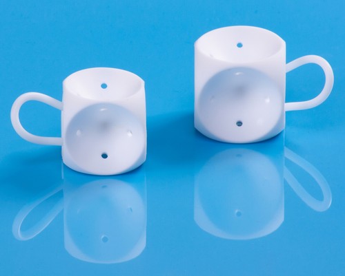 Pessario cubo con drenaggio - a,