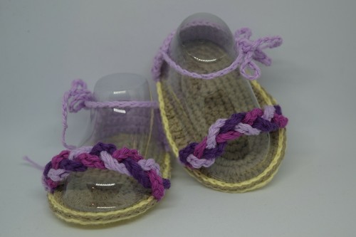 Sandali fascia intrecciata - sandali,