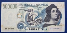 500.000  LIRE   RAFFAELLO 6