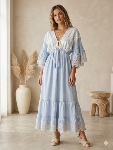 Maxi abito donna taglia unica
