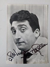 TONY DALLARA AUTOGRAFO ORIGINALE STUPENDA FOTO PROMO 10x15cm SIGNED CANTANTE