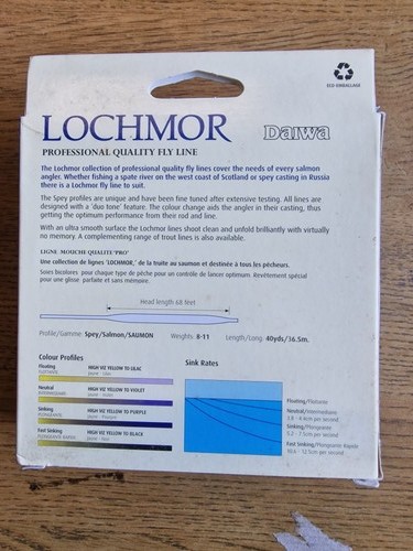 Daiwa lochmor salmon - fly, line