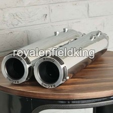 Silenzatore Di Scarico Rhino Racing SM-V2 Per Royal Enfield Super Meteor 650