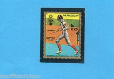 OLYMPIA 1896-1972-PANINI-Figurina n.75-A- Riproduzione francobollo -Rec