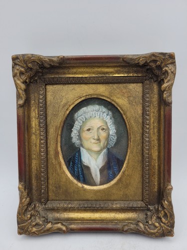 Miniatura ritratto pittura - , a