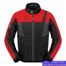 SPIDI  D320 GIACCA MOTO CORSA H2OUT  071 Red/Black  4 Stagioni Impermeabile
