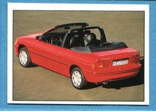 AUTO 2000 - SL - Figurina-Sticker n. 47 - FORD ESCORT 1.8i 16V CABRIO XR3 -New