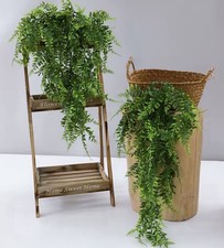 2 Pezzi Piante Finte Cadente 60Cm, Piante Finte Da Esterno/Interno, Edera Finta