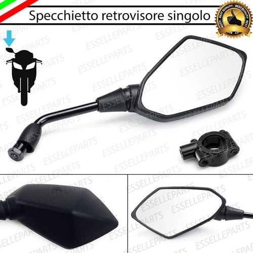 Specchietto retrovisore nero - retrovisore,