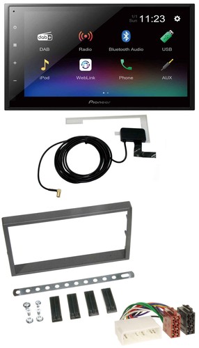 Pioneer dab mp3 bluetooth 2din - dab,