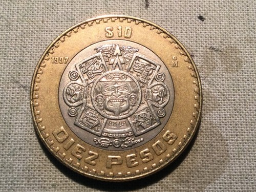 Moneta messico pesos - moneta,