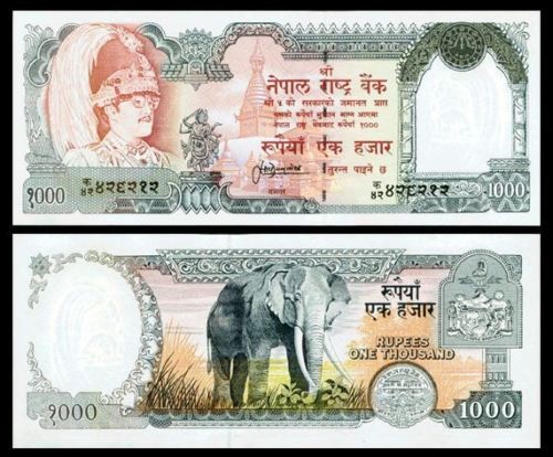 Nepal 1996 1000 - rs, king