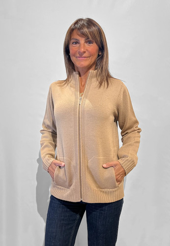 Carla ferroni giacca zip - carla,