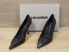 Escarpins cuir noir - en,