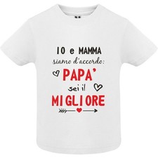 T-Shirt bimbo bimba con stampa