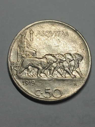 Centesimi leoni 1919 - centesimi,