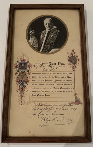 Rare 1929 vatican apostolic - vatican,