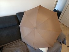 Ombrello Knirps Manuale Vintage Anni 80 Come Nuovo Beige