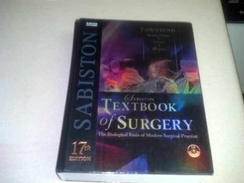 Sabiston textbook surgery - textbook, of