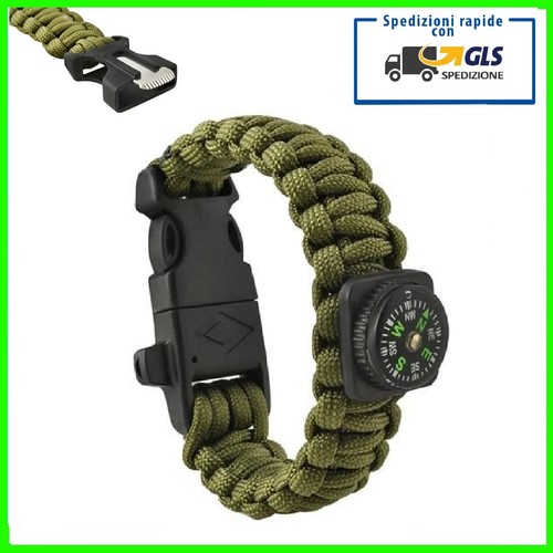 Bracciale paracord in 1 - bracciale,