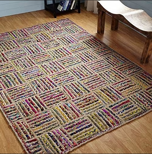 Tappeto iuta cotone naturale