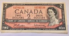 banconota Canada da 2 dollari, ottawa 1954