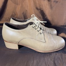 Scarpe da ballo flamenco Arte Fyl da uomo con lacci marroni EU 40 US 10,5 flamenco folklorico