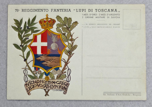Cartolina reggimentali - cartolina,
