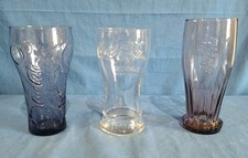 Lotto 3 Bicchieri Vetro