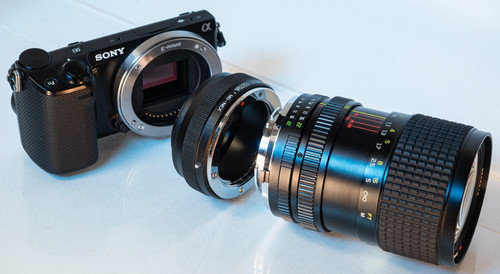 Sony mount adattato - sony, tokina