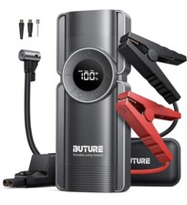 Power Pack Avviatore a Salto 4 in 1,2500A Booster Batteria Auto con 150 PSI Aria