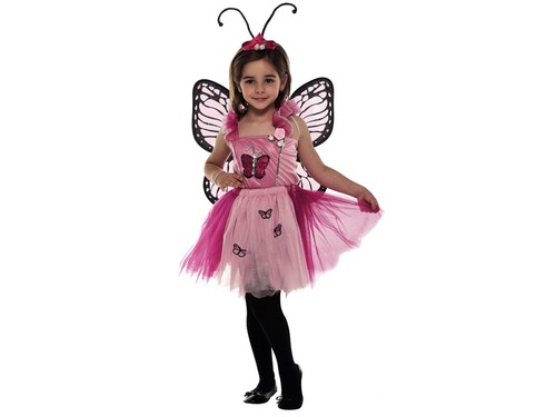 Costume farfalla bambina u - bambina, t.u