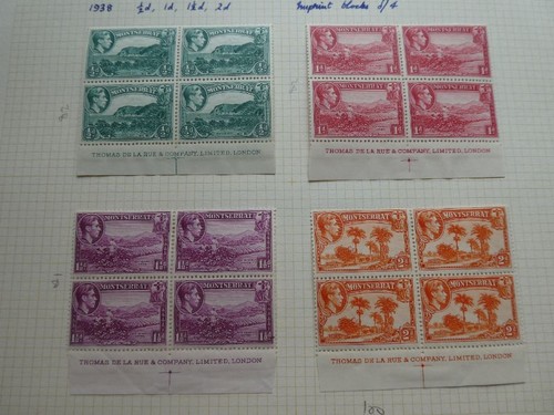Monserrat 1938 set 6d - 1938,
