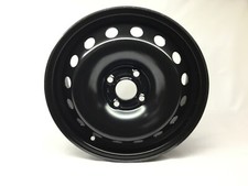 Cerchione nero acciaio Fiat