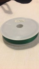 filo in acciaio rivestito color verde spessore 0.45 100mt  per BIJOUX