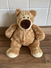 Peluche giocattolo morbido Sainsbury’s Honey Brown Baloo orsacchiotto 8” seduto