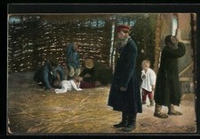 Cartolina Orlov, abitanti