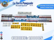 ADESIVI DECALCOMANIA TRATTORE
