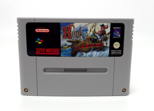 Cartuccia hook super nintendo - cartuccia,