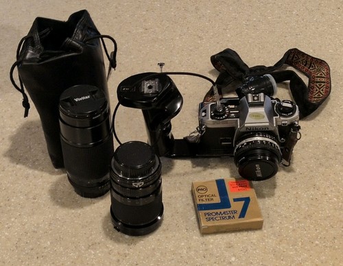 Kit fotocamera nikon con - fg-20,