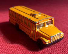 Modellino Autobus SCHOOL BUS CHINA 6033 in metallo Giallo