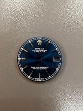 Original Blue Dial, Silver Stick Index For Rolex Datejust 31mm - Quadrante