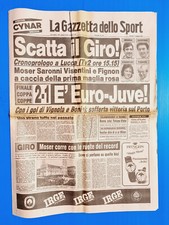 GAZZETTA DELLO SPORT 17 MAGGIO 1984 JUVENTUS VINCE COPPA DELLE COPPE JUVE-PORTO