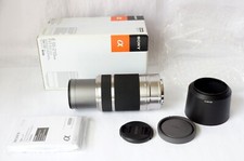 Obiettivo Sony E 55-210mm f4.5-6.3 OSS SEL55210 argento nuovo con scatola buono stato funzionante