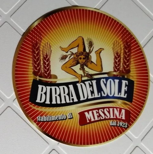 Adesivo birra del sole - birra,