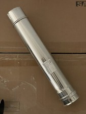 TUBO STUFA PELLET CAMINO IN ACCIAIO INOX AISI 304 PER CANNA FUMARIA CM 50