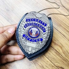 Cordino porta badge in pelle