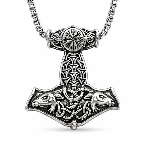Collana con martello viking - collana,