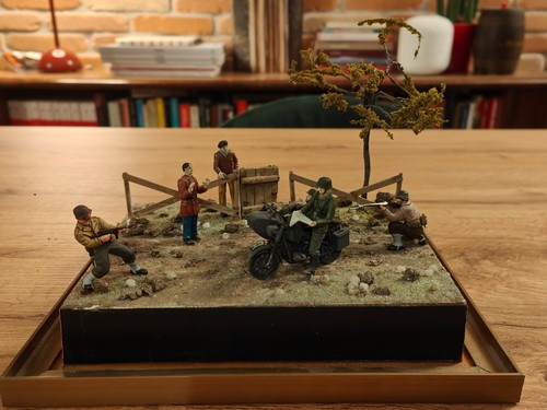 Diorama guerra mondiale - diorama,